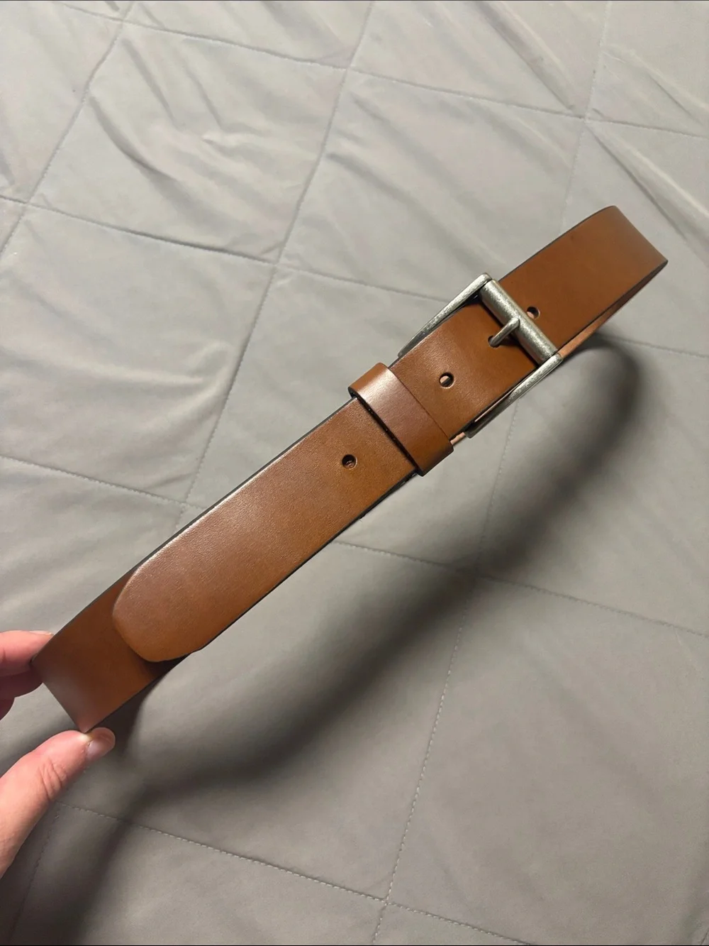 Fossil NWOT Classic Tan Leather Belt - Stylish Everyday Accessory Size 34